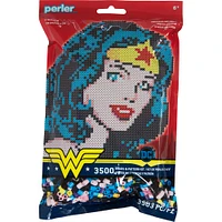 12 Pack: Perler™ Beads & Pattern Sheet Activity Kit, Justice League™ Wonder Woman