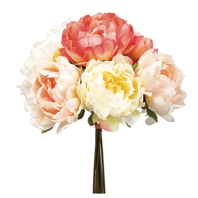 Coral Blush Peony Bouquet