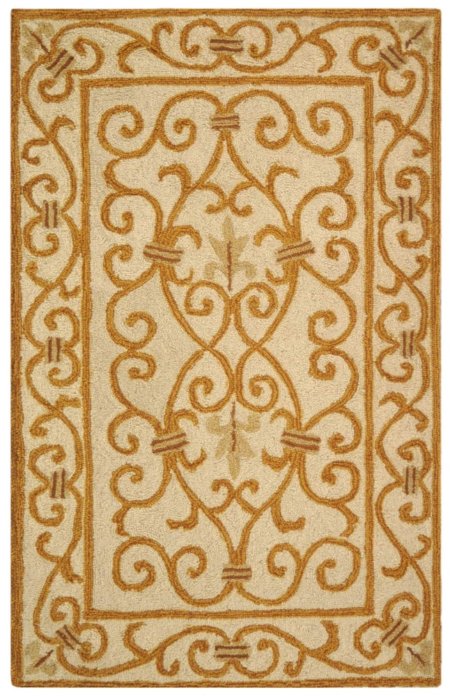 Chelsea Scrollwork 2'-6" X 4' Accent Rug