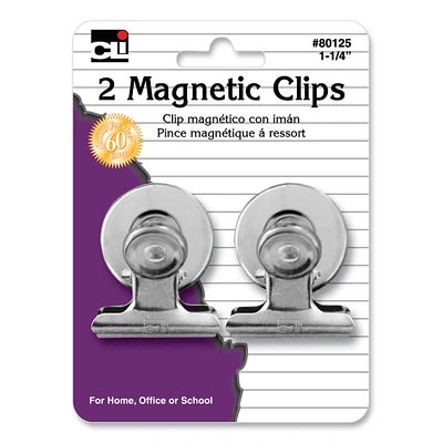 2-Pack Magnetic Spring Clips, 24 Packs