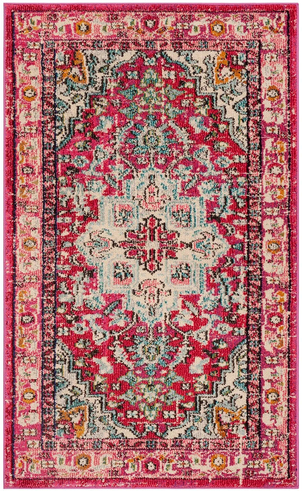 Monaco Botanic Medallion 3' X 5' Area Rug