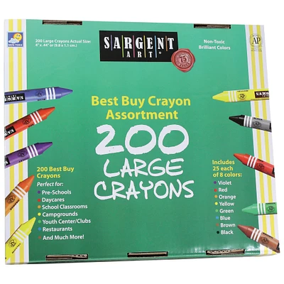 Sargent Art® Best Buy Large Crayon Assortment