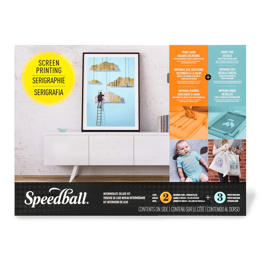 Speedball® Intermediate Deluxe Screen Printing Kit