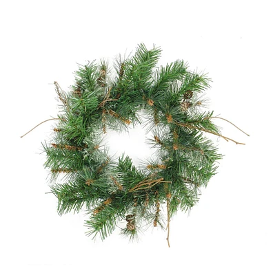 24" Country Mixed Pine Artificial Wreath