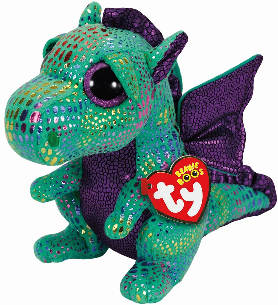 Ty Beanie Boos™ Cinder Green Dragon, Medium