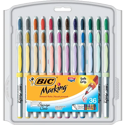 BiC® Marking™ Permanent Marker Fashion Colors, Pack of 36