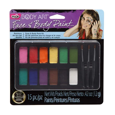 Tulip® Body Art® Rainbow Body Paint Kit