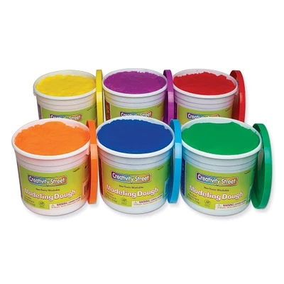 Creativity Street® Assorted Colors Modeling Dough, Pack of 6