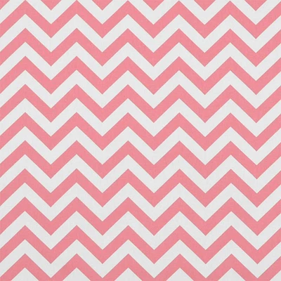 Zig Zag Baby Pink/White