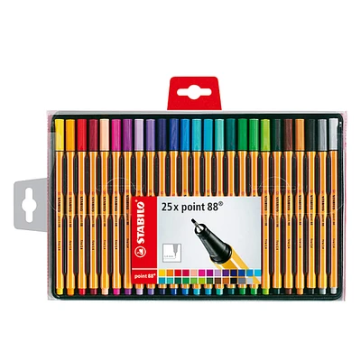 Stabilo® Point 88 Color Pen Wallet Set