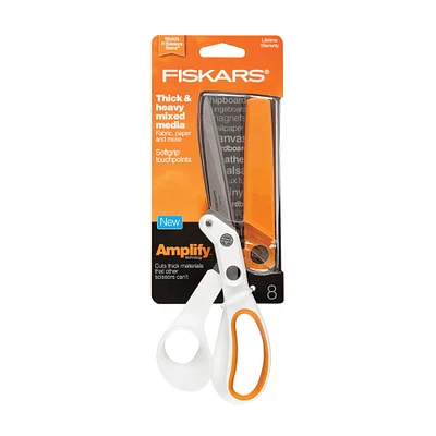 6 Pack: Fiskars® SoftGrip® Amplify™ Mixed Media Shears