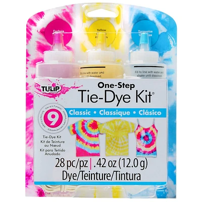 12 Pack: Tulip® One-Step Tie-Dye Kit