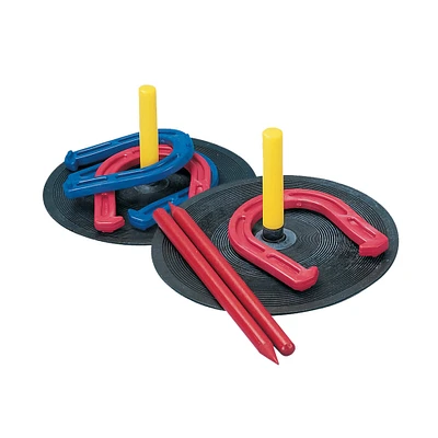 Champion Sports Rubber Horseshoe Set