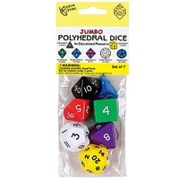 Koplow Games Jumbo Polyhedral Dice Set, 7 Pack