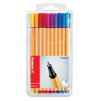 Stabilo® Point 88 Color Pen Wallet Set