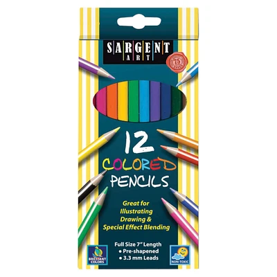 Sargent Art® Colored Pencils, 12 Packs of 12