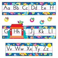 Trend Enterprises Owl-Stars!® Alphabet Line Bulletin Board Set