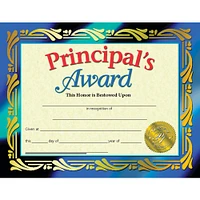 Flipside Products 8.5” x 11 Principals Award Certificate, 6 Pack Bundle