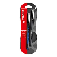 Stabilo® Bl@ck+ Medium Pen Set, Black & Blue