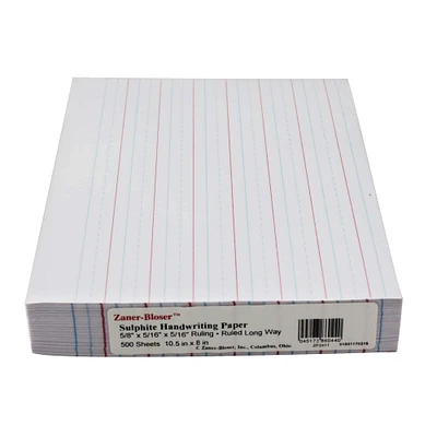 Pacon® Zaner Bloser™ Ruled Paper Sheets, 2 Packs of 500