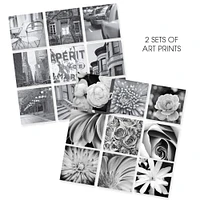 Gallery Perfect© Hang Your Own Gallery© Square Wood Frame Set, Black