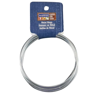 12 Packs: 6 ct. (72 total) 3" Metal Rings by ArtMinds™