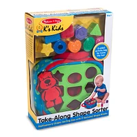 Take-Along Shape Sorter Baby and Toddler Toy