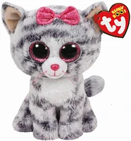 Ty Beanie Boos™ Gray Kiki Cat, Small