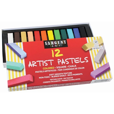 Sargent Art® Artist Square Pastels, 3 Packs