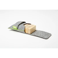 Tegu Natural Block Pocket Pouch Set