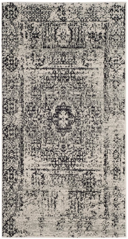 Evoke Point Medallion 2'-2" X 4' Area Rug