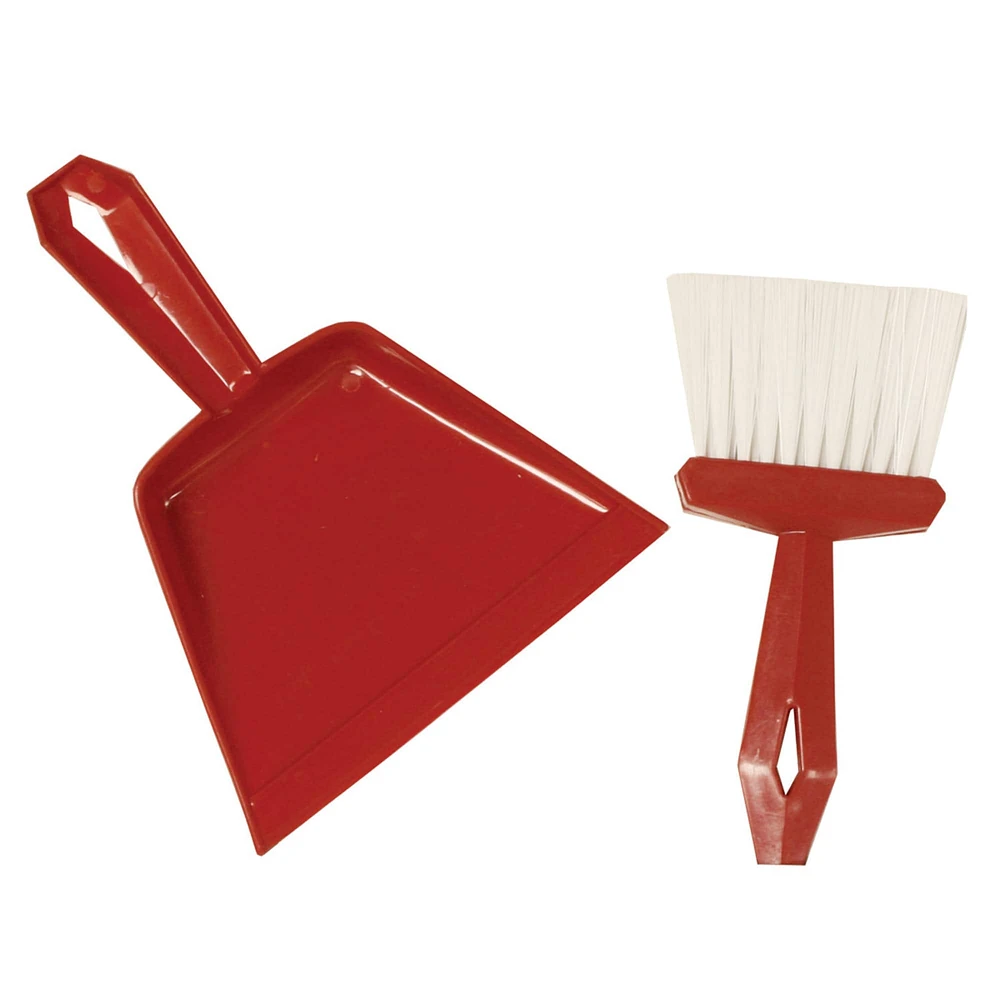 Dust Pan & Whisk Broom Set, 6 Sets