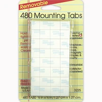 8 Packs: 3 Packs 480 ct. (11,520 total) Magic Mounts® 1/2" Removable Mounting Tabs