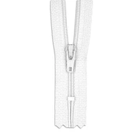 YKK 9" White #3 Closed End Zipper