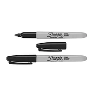 Sharpie® Fine Point Permanent Marker, Black, 36 Piece Canister