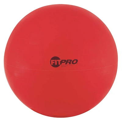 Champion Sports Candy Red FitPro Training & Exercise Ball