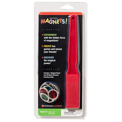 Magnet Wand with Counting Chips Set, 6 Sets