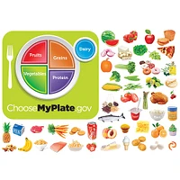 Little Folks Visuals: MyPlate Flannel Board Set