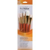 Princeton™ RealValue™ White Taklon Brush Set