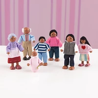 KidKraft Doll Family of 7, African American