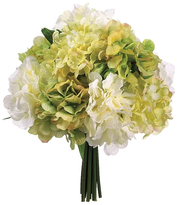 12 Pack: Cream & Green Hydrangea Bouquet