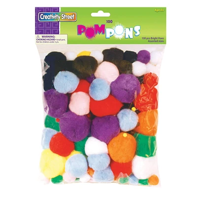 Pacon® Creativity Street® Pom Poms Assortment, 3 Pack Bundle
