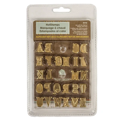 6 Packs: 26 ct. (156 total) Walnut Hollow® Hot Stamps Alphabet Set