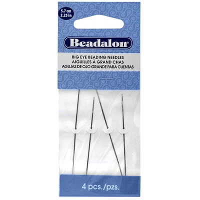 Beadalon® Big Eye Beading Needles