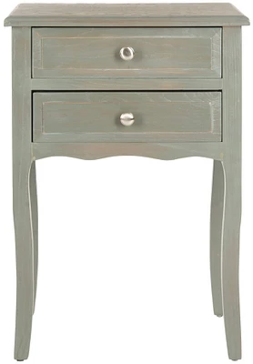 Lori End Table in French Grey