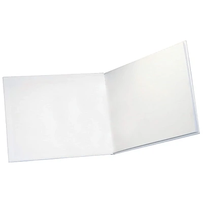 White Hardcover Blank Book, 6 Count