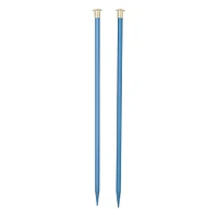 10" Anodized Aluminum Knitting Needles by Loops & Threads