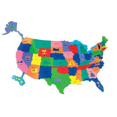 Pacon® Giant WonderFoam® USA Puzzle Map