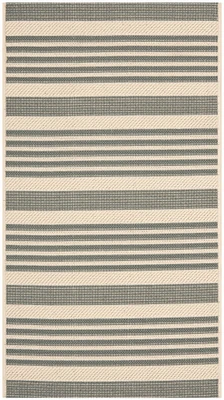 Courtyard Stripe 2' X 3'-7" Accent Rug