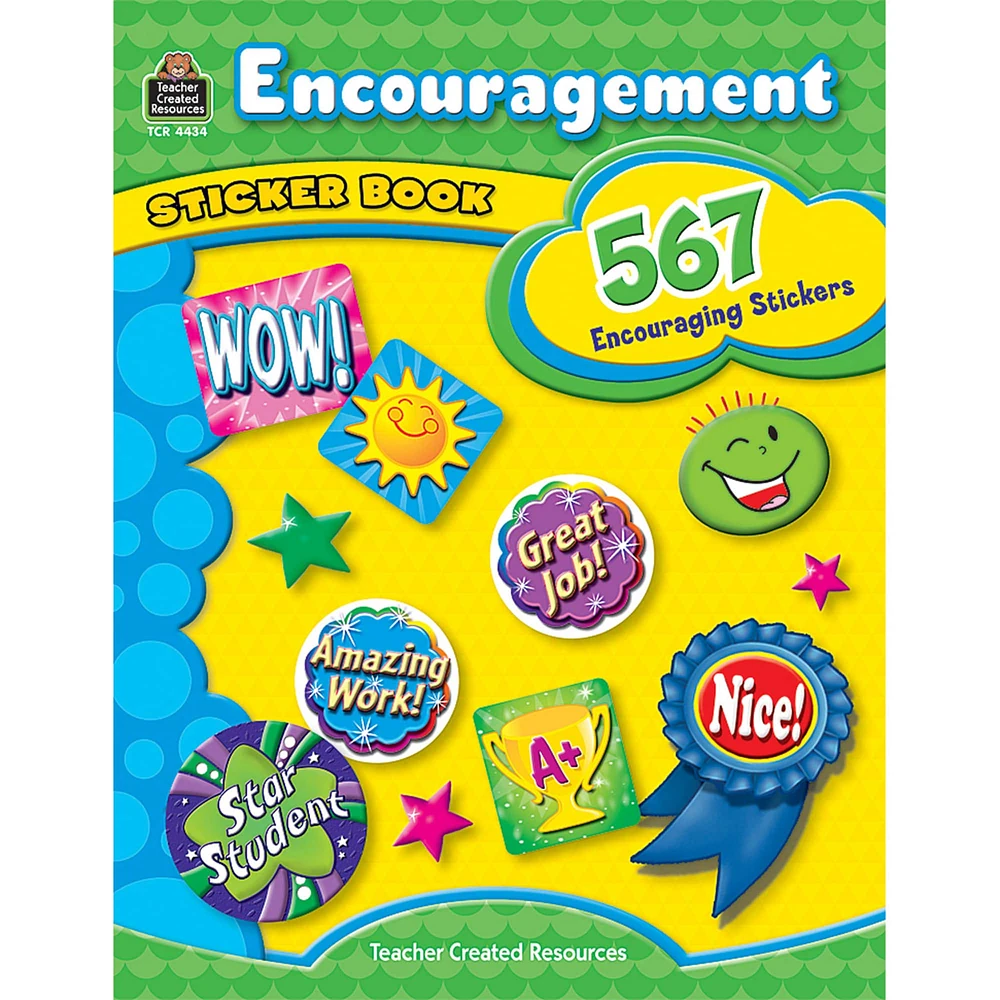 Encouragement Sticker Book, Pack of 567